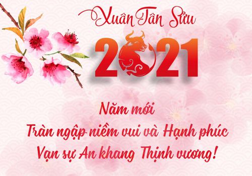 Chúc mừng năm mới Tân Sửu 2021
