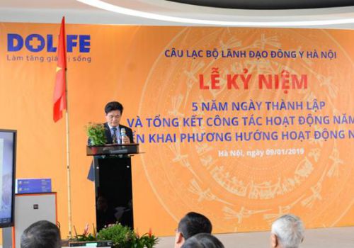 Lễ kỷ niệm 5 năm ngày thành lập Câu lạc bộ Lãnh đạo Đông y Hà Nội