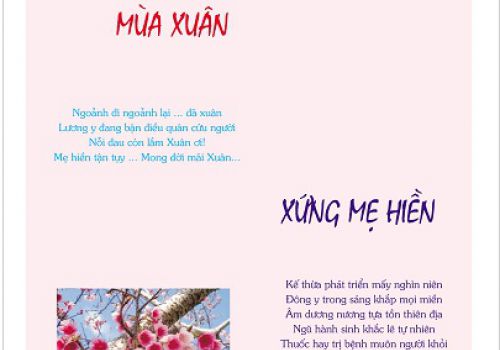 Mong ước mùa xuân- Lương y Phùng Đức Đỗ