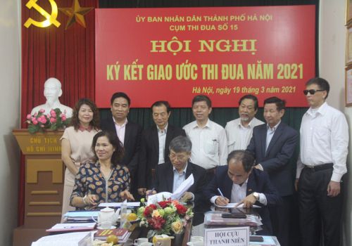Ký giao ước Thi đua năm 2021